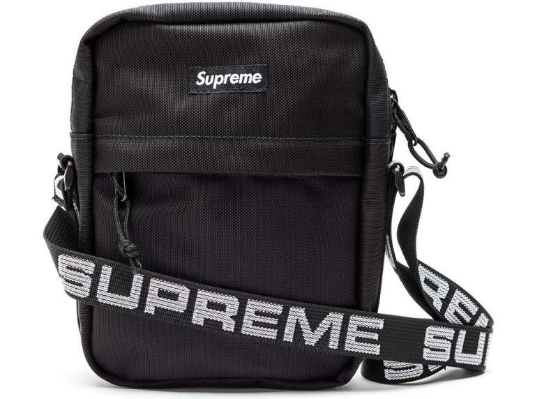 Supreme SS18 Black Shoulder Bag